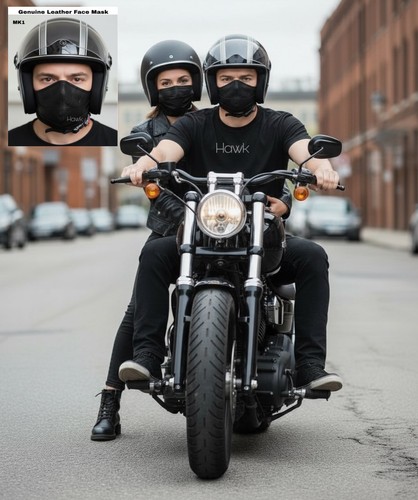 Hawk maschera viso - viso, moto