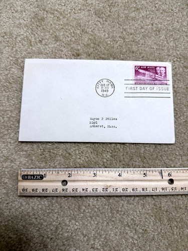 1949 wright brothers posta - brothers, 6c
