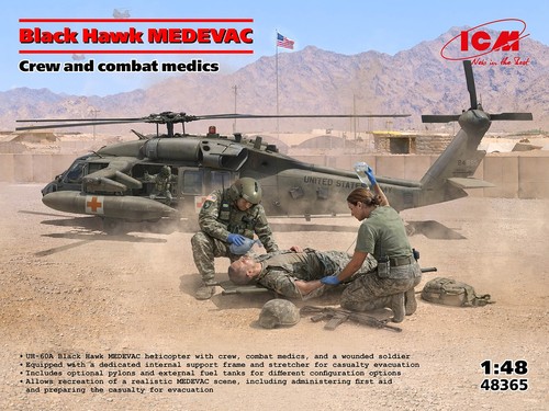 Icm 48365 falco nero medevac - 48365,